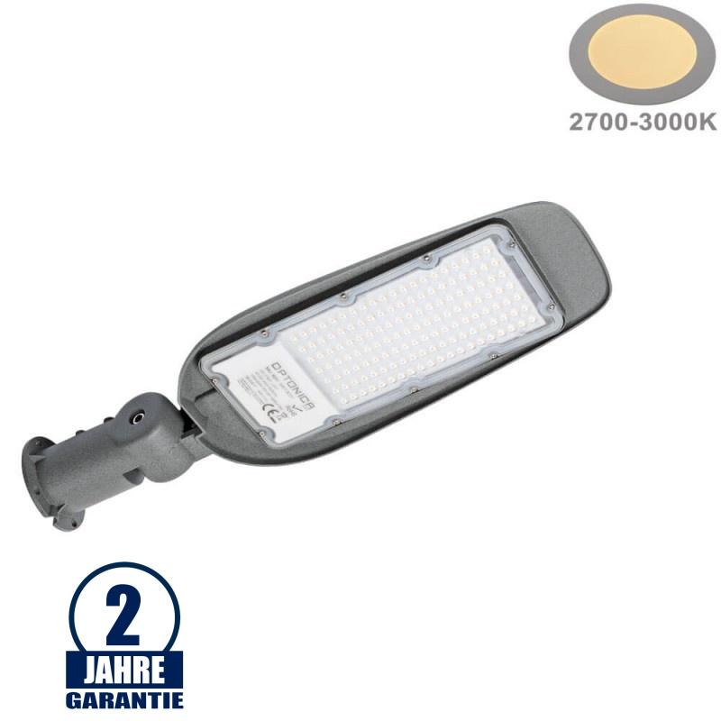 LED POULIČNÁ LAMPA 100W TEPLÁ BIELA