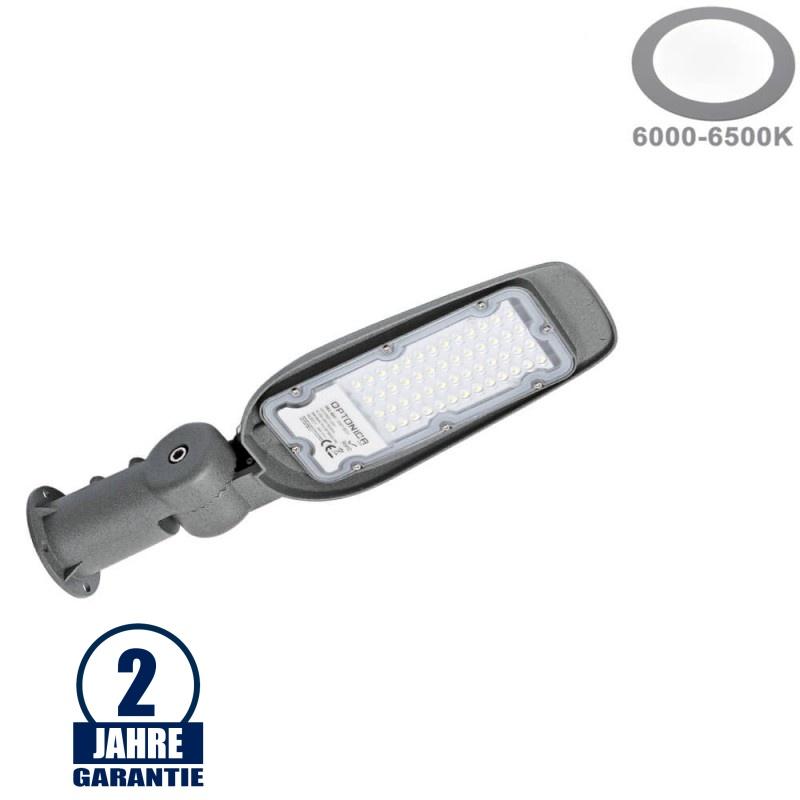 LED STREET LIGHT PF>0.9 30W STUDENÁ BIELA