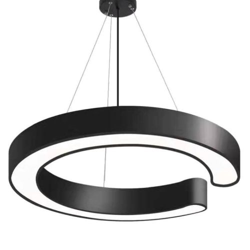 LED svietidlo C GAP black Neutrálna biela 40W