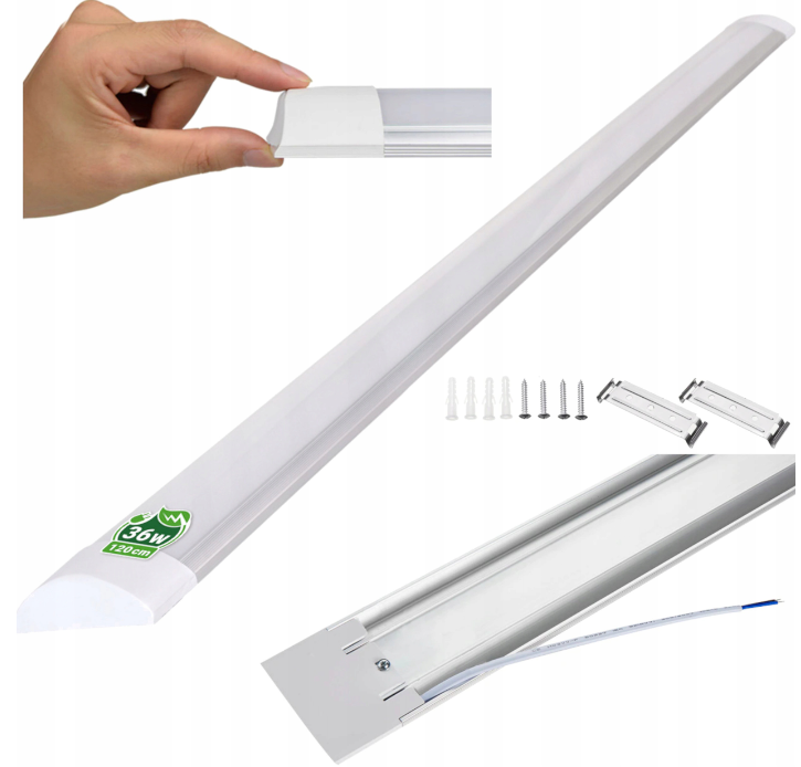 LED svietidlo lineárne 120cm 36W, 3600lm, neutrálna biela - Mars