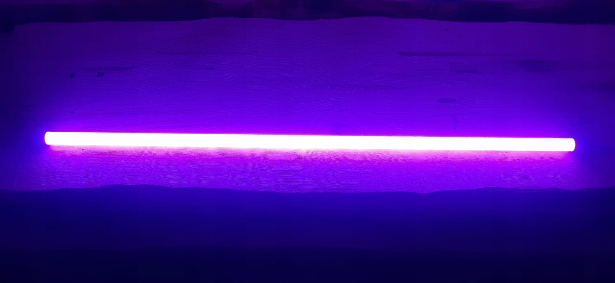 LED TRUBICA NEON - 18W - 120CM - 230V - FIALOVÁ