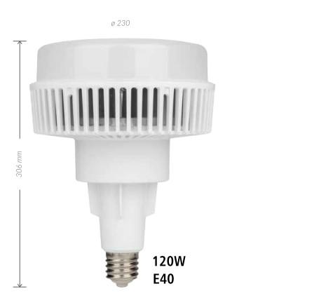 LED ŽIAROVKA 120W 230V E40 NEUTRÁLNA BIELA