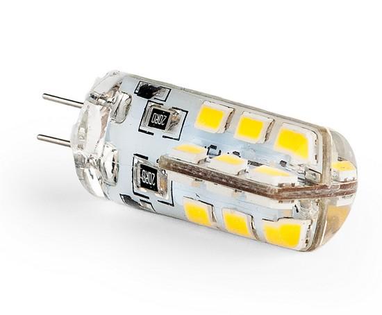 LED ŽIAROVKA 3.2W TEPLÁ BIELA 12V DC SMD2835 G4 