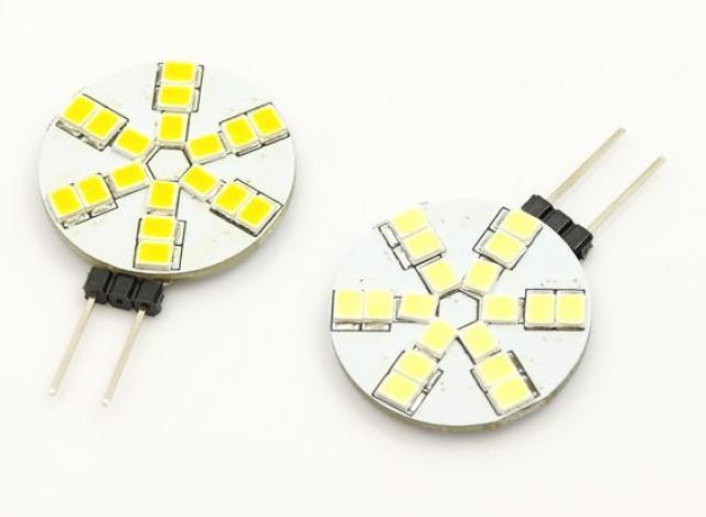 G4 LED 3W 18 SMD2835 STUDENÁ BIELA 12V DC 