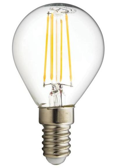 LED ŽIAROVKA 4W FILAMENT TEPLÁ BIELA CCD E14