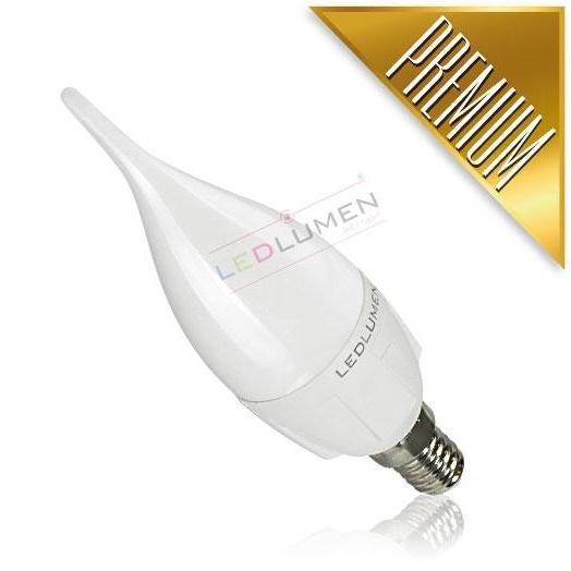 LED ŽIAROVKA E14 6W CCD 7 SMD 2835 TEPLÁ
