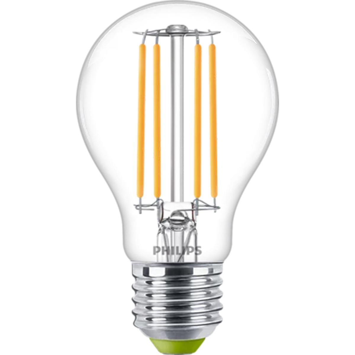 E27 LED A60 2,3WTEPLÁ BIELA 360° FILAMENT PHILIPS ULTRA EFFICIENT