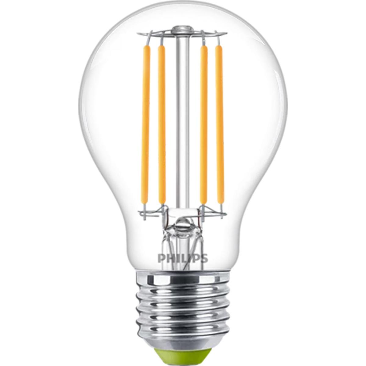 E27 LED A60  2,3WTEPLÁ BIELA 360° FILAMENT PHILIPS ULTRA EFFICIENT