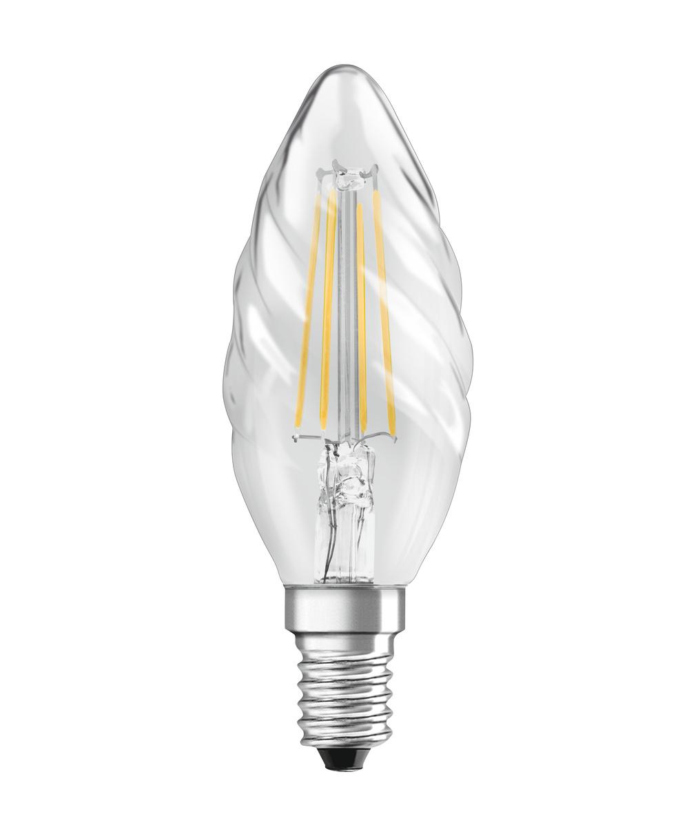 E14 LED FILAMENT STMIEVATEĽNÁ BW35 3,4W2700K TEPLÁ 360° OSRAM SUPERSTAR