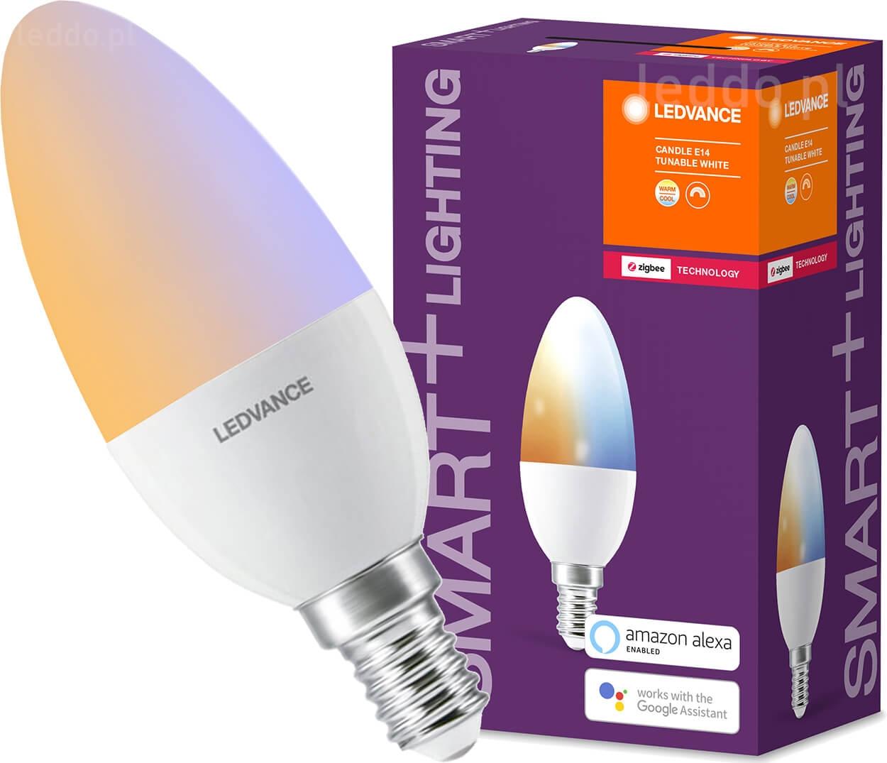 LED ŽIAROVKA E14 CANDLE SMART+ 6W 470LM TEPLÁ - STUDENÁ LEDVANCE ZIGBEE