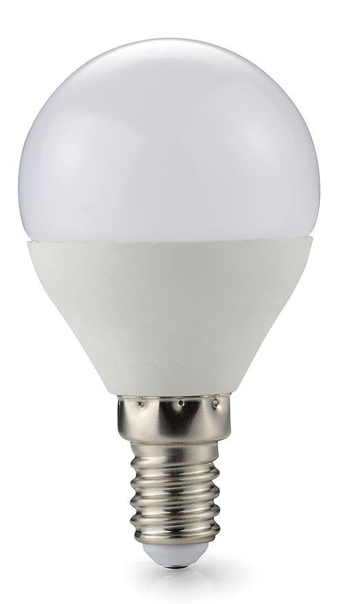 LED ŽIAROVKA - E14 - G45 - 1W - 85LM - GLOBUS - NEUTRÁLNA BIELA