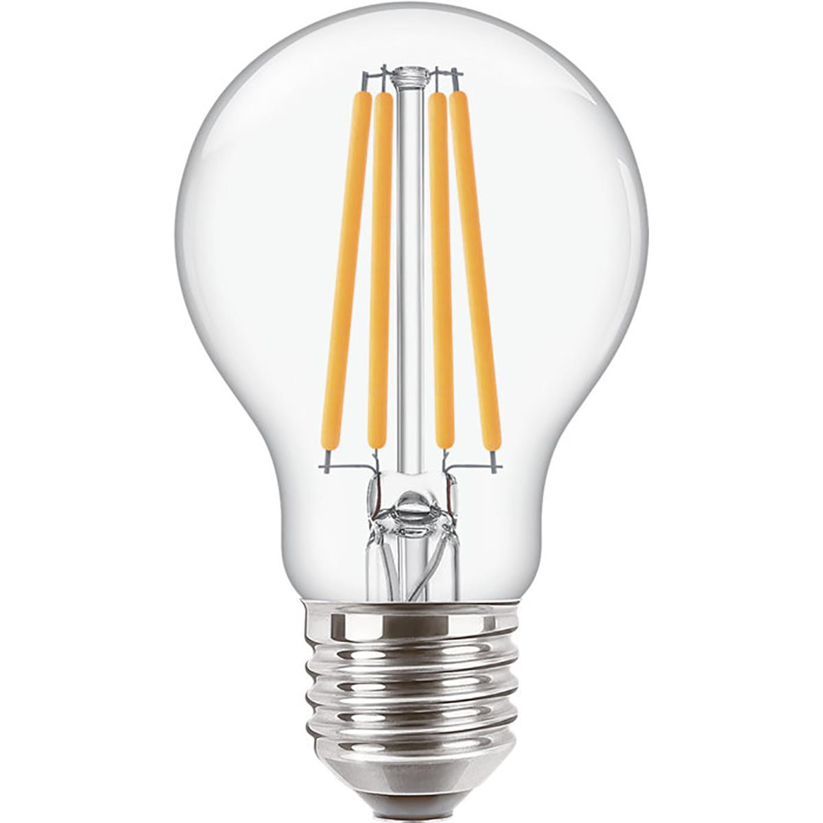 E27 LED FILAMENT A60 10,5W TEPLÁ BIELA PHILIPS COREPRO