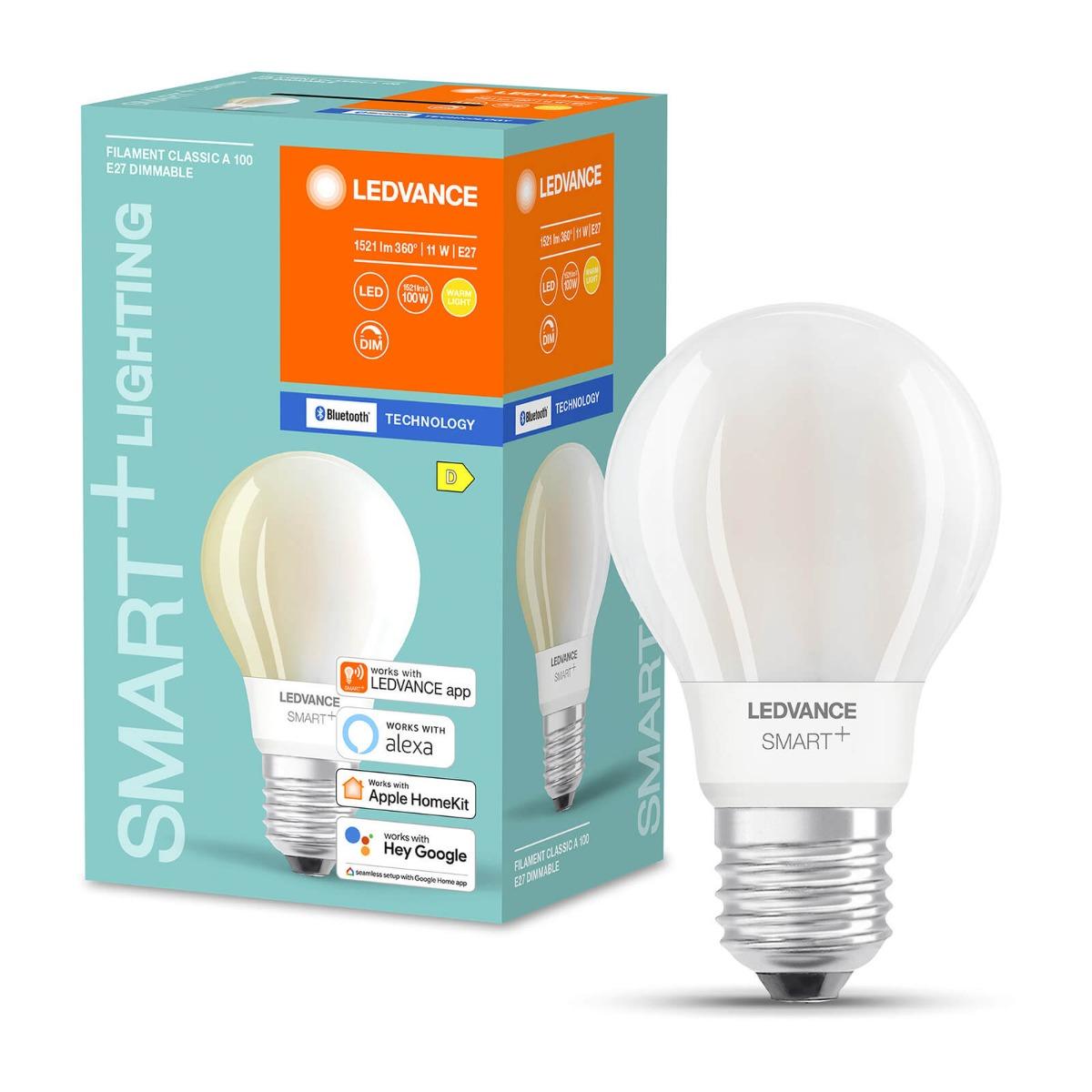 LED ŽIAROVKA E27 11W 2700K FILAMENT SMART+ BLUETOOTH