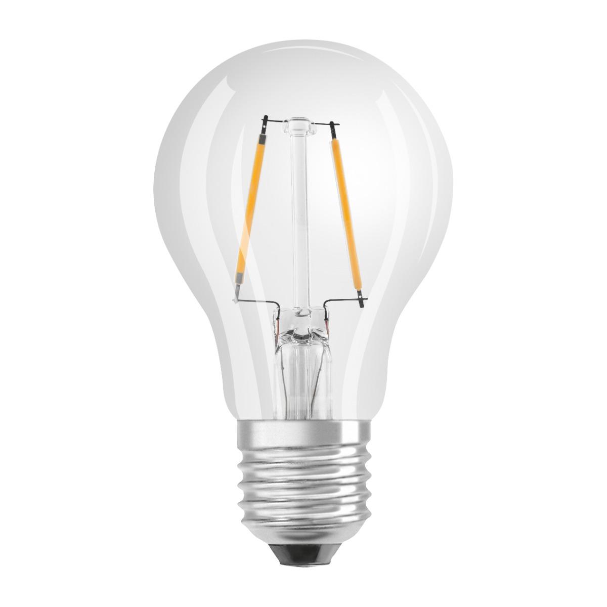 E27 LED A60 2W 2700K TEPLÁ BIELA 360° FILAMENT OSRAM STAR