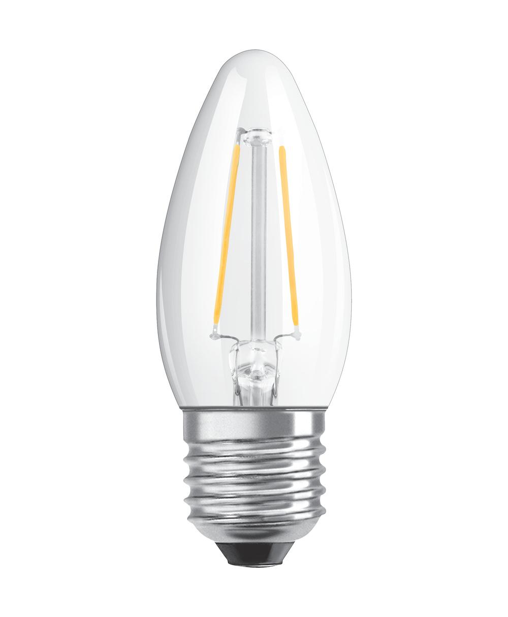 LED ŽIAROVKA E27 B35 TEPLÁ BIELA 300° FILAMENT OSRAM STMIEVATEĽNÁ