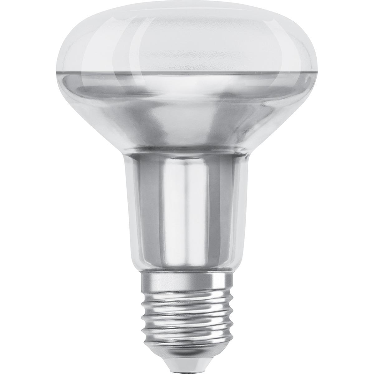 LED ŽIAROVKA STMIEVATEĽNÁ E27 R80 9,6W TEPLÁ BIELA 36° OSRAM 