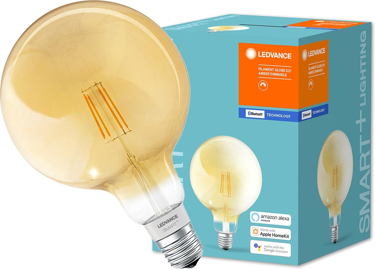 LED ŽIAROVKA E27 SMART+ 5,5W 600LM TEPLÁ 2700K GLOBE STMIEVATEĽNÁ LEDVANCE BLUETOOTH