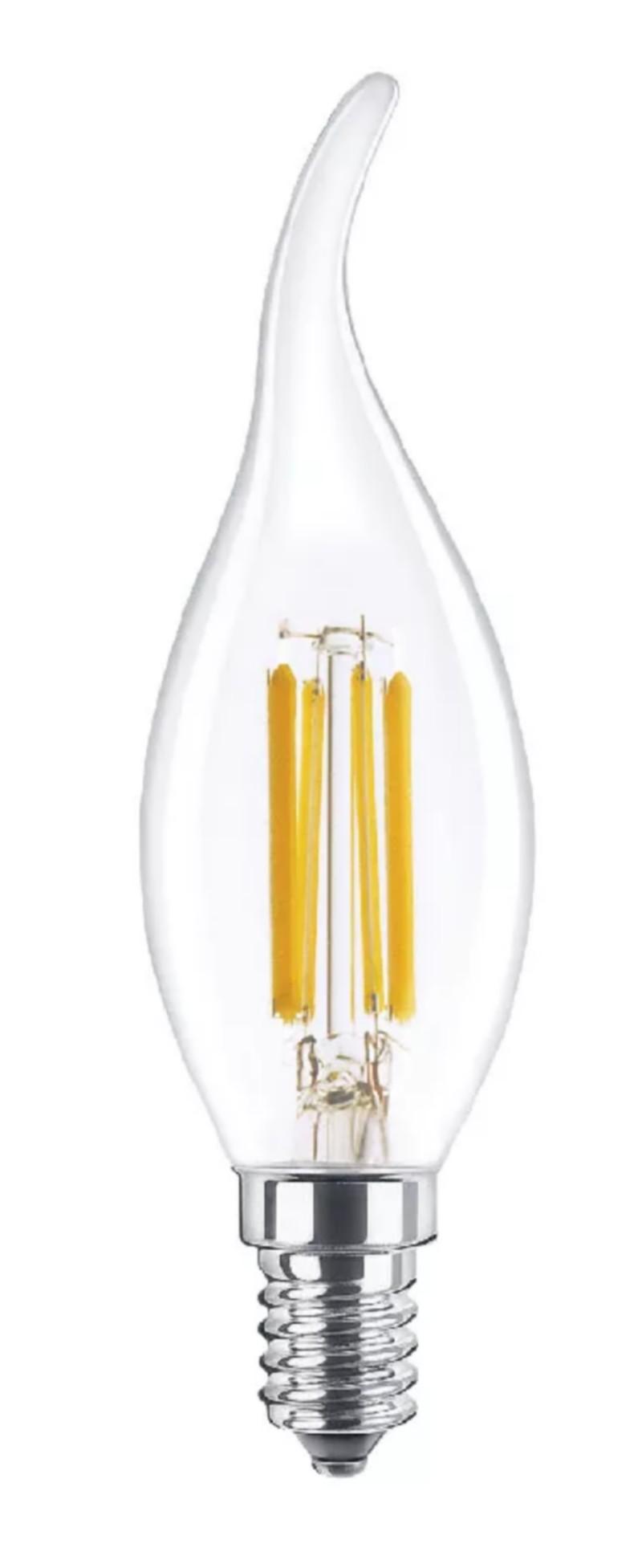 LED ŽIAROVKA E14 FILAMENT 6W TEPLÁ BIELA