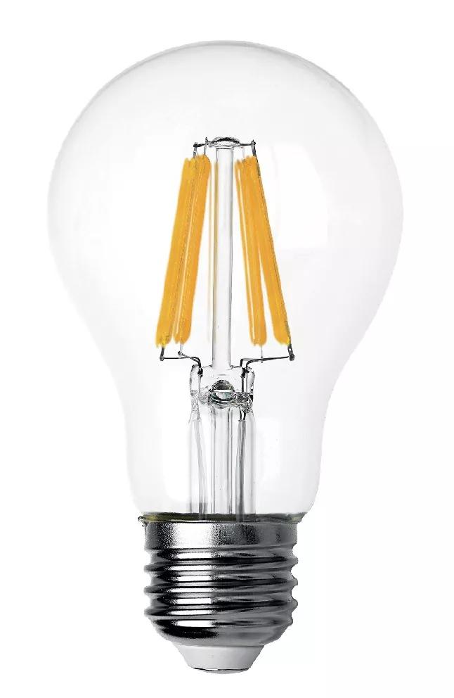 E27 LED FILAMENT 8W TEPLÁ BIELA