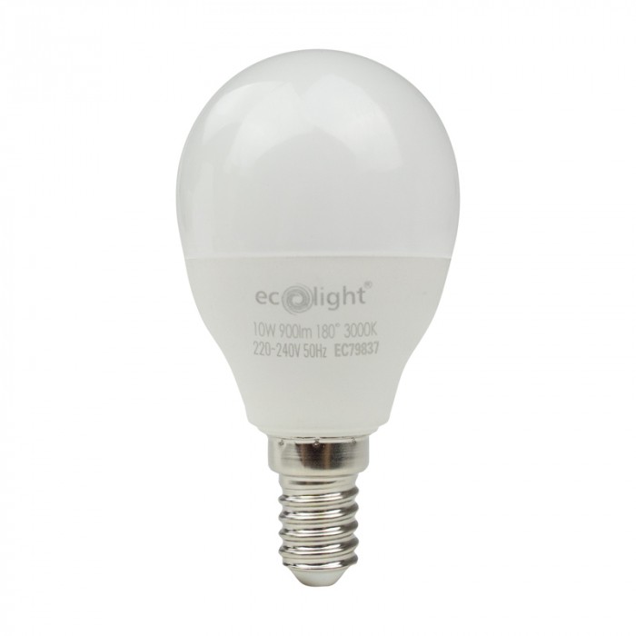 LED žiarovka GOLF BALL E14 10W 3000K 1000lm – teplá biela
