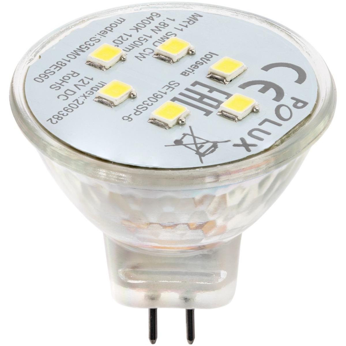 LED ŽIAROVKA GU4 MR11 1,8W 12V POLUX