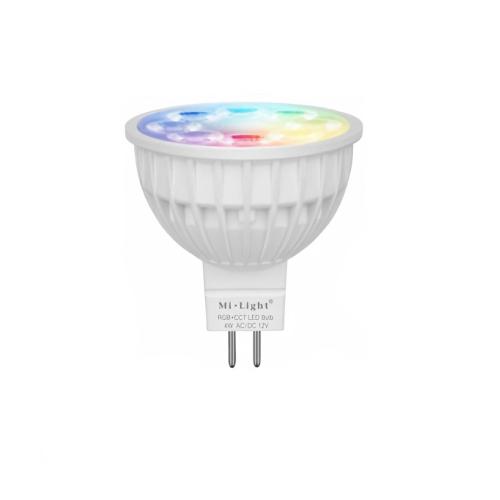 LED ŽIAROVKA GU5.3 MR16 4W 280LM CCT RGB 12V WI-FI