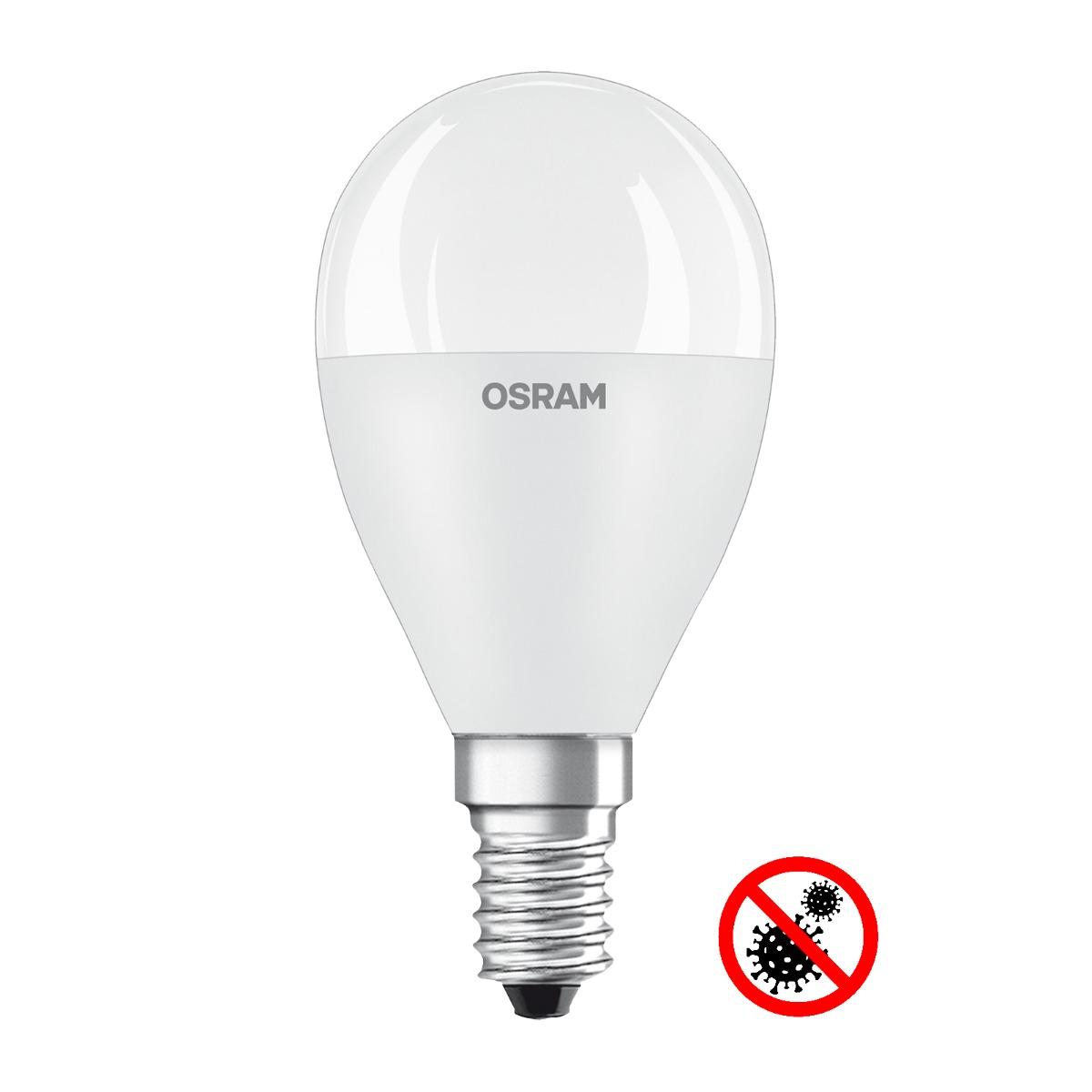 LED ŽIAROVKA LED E14 5,5W TEPLÁ 200° OSRAM ANTIBAKTERIÁLNA