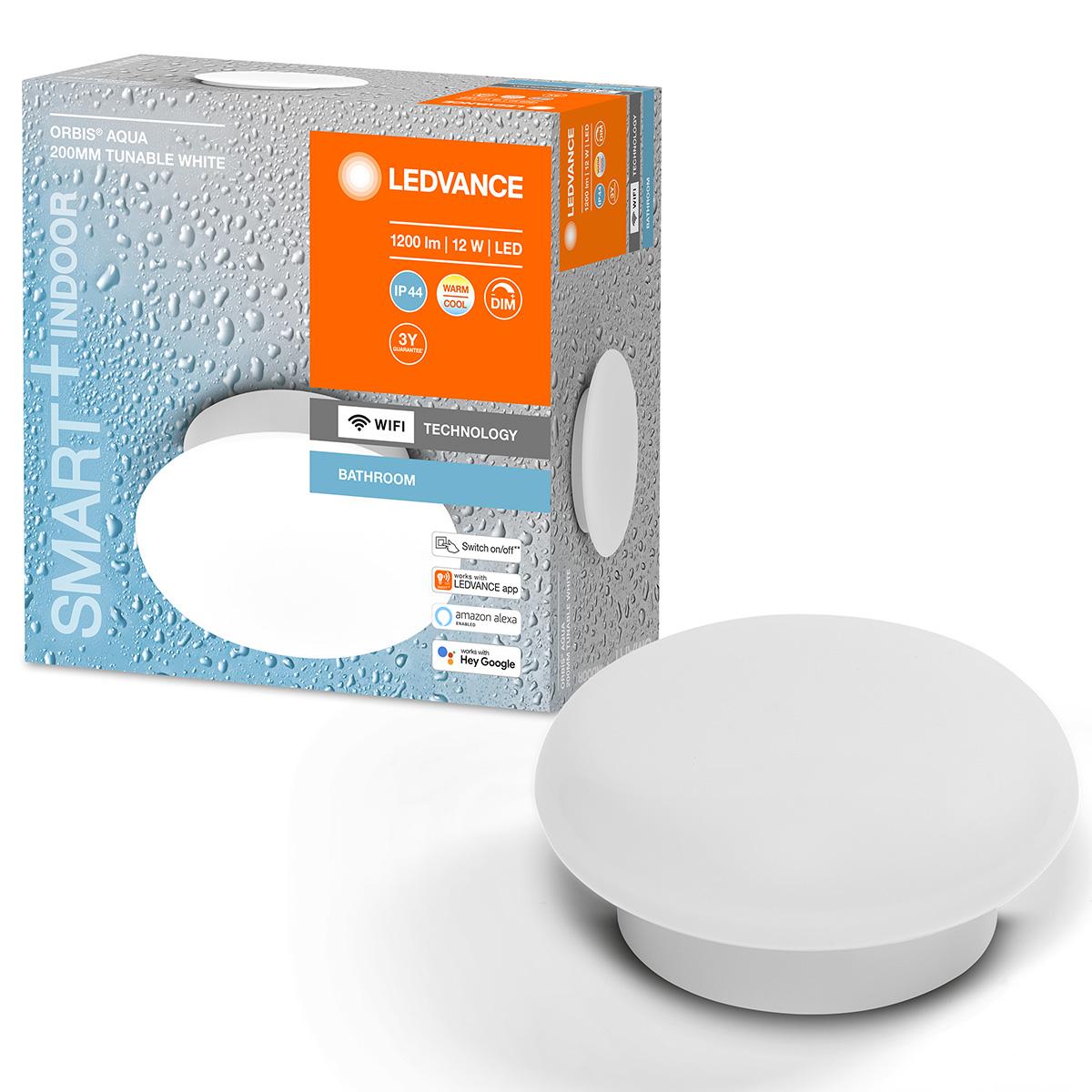 LEDVANCE WIFI SMART+ ORBIS LED AQUA 12W 1200lm 3000K-6000K WHITE