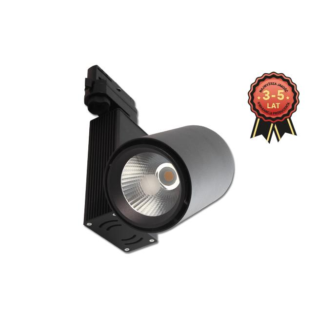 Lišta LED reflektora 3-fázová Oro 30W 3000K 24° Čierna