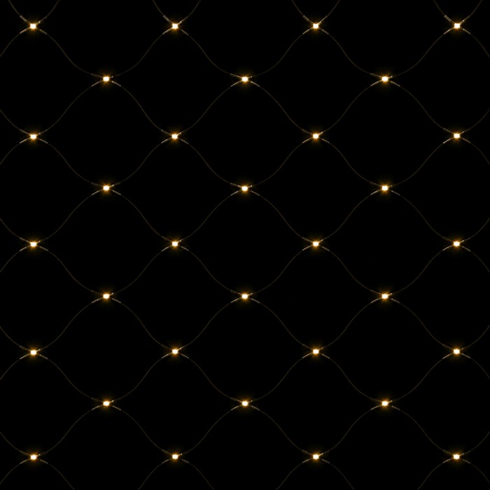 Magická LED svetelná sieť, 2x2m, 3,6 W 160 LED, 2700K teplá biela, IP44, nadpájateľná