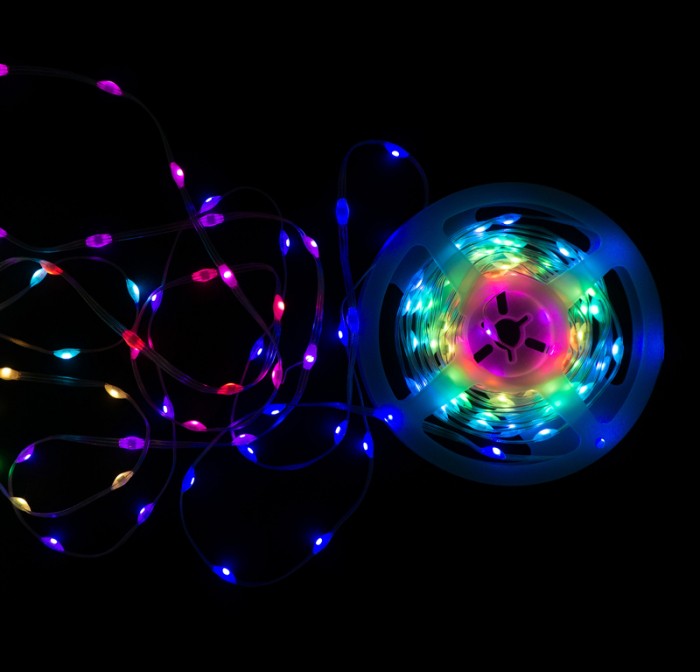 Magické RGB svetielka 600 LED – 30 metrov, 1 milión farieb, 5V USB