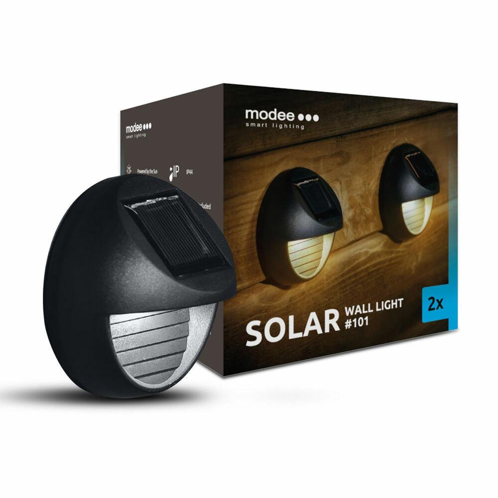 2ks Modee Smart Lighting Solar lamp 101 (ML-WS101) nástenné solárne lampy 