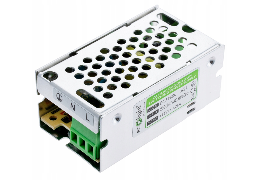 NAPÁJACÍ ZDROJ MODULÁRNY - 15 W - IP20