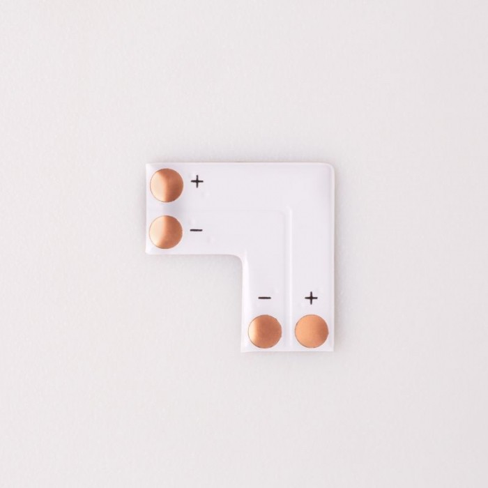 MONO konektor LED 8 mm – uhlový „L“