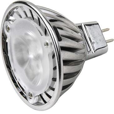 MR16 3x1W POWER studená biela