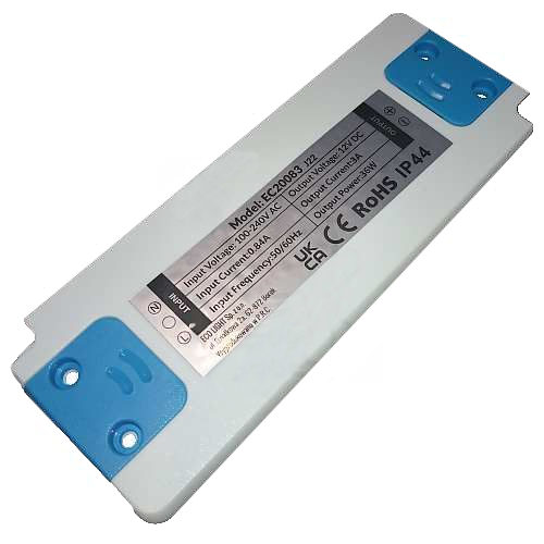 NÁBYTKOVÝ ZDROJ LED 3A 36W 12V IP44 ECO-LIGHT