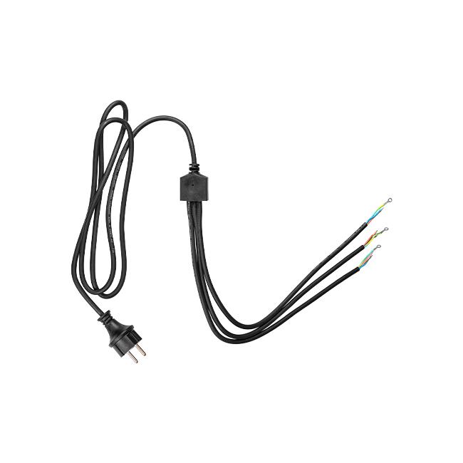 Napájací kábel H05RN-F 2 m – 3G, 3×0,75 mm², gumový, odolný