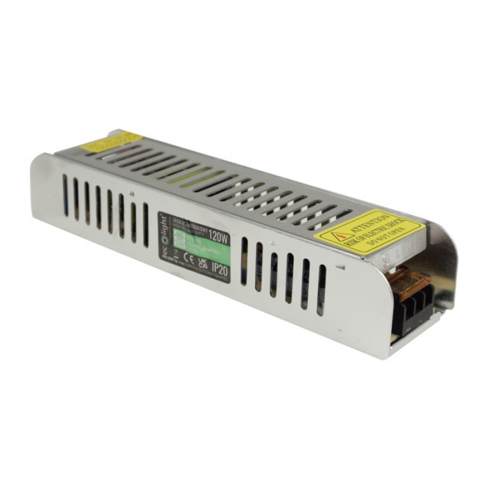 NAPÁJACÍ ZDROJ PRE LED 10A 120W 12V DC SLIM
