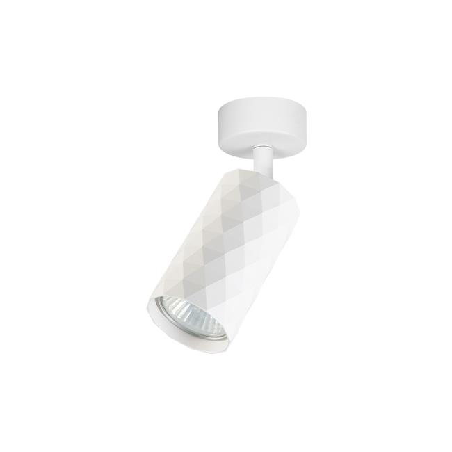 Nástenná lampa GU10 LED Glamour pohyblivá x1 biela	