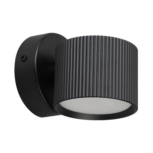 Nástenné svietidlo GX53 LED Orbin x1 čierne
