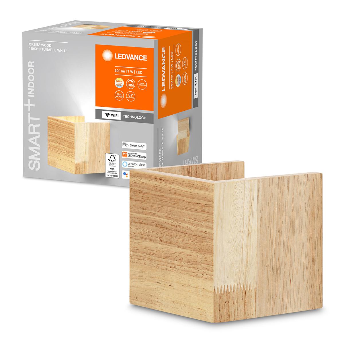 LEDVANCE SMART+ WIFI ORBIS SWAN WOOD 7W