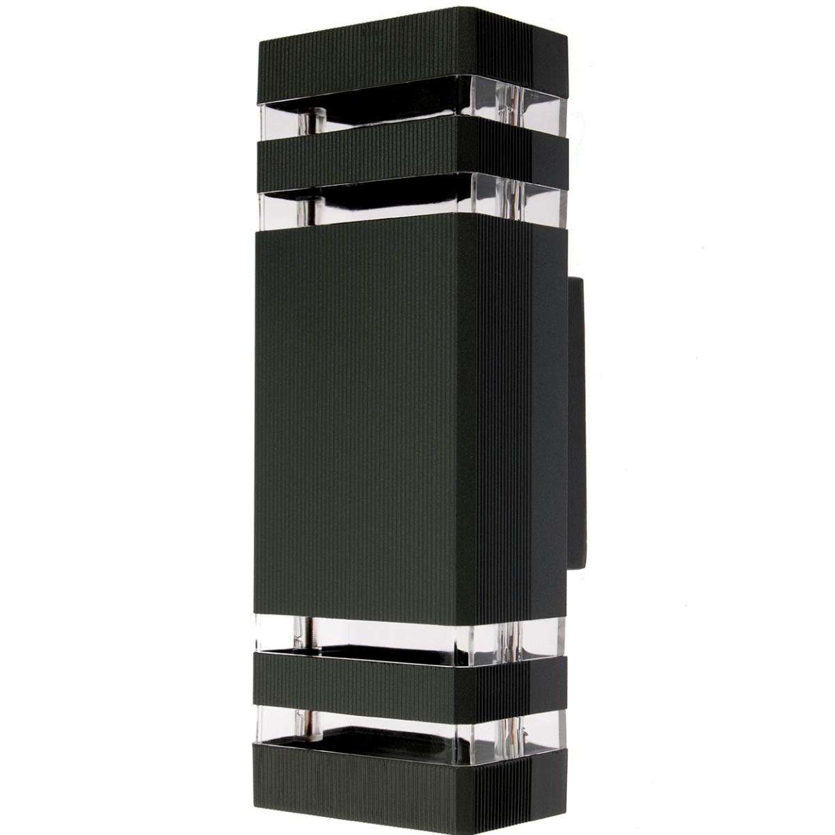 Architektonické svietidlo Inez GU10 black Hliník Duo