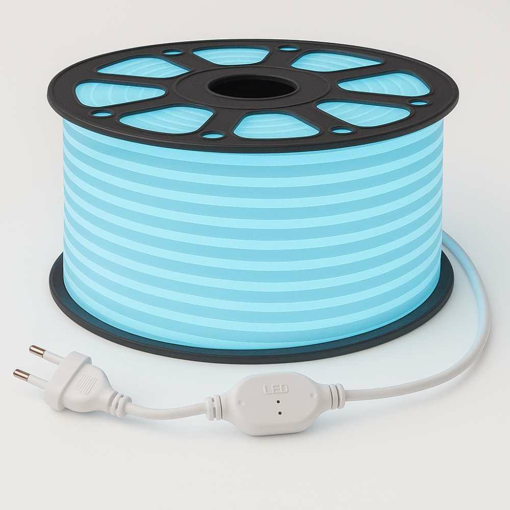 Neón FLEX 8/16 230V 12W 120D – MODRÁ, 1 m