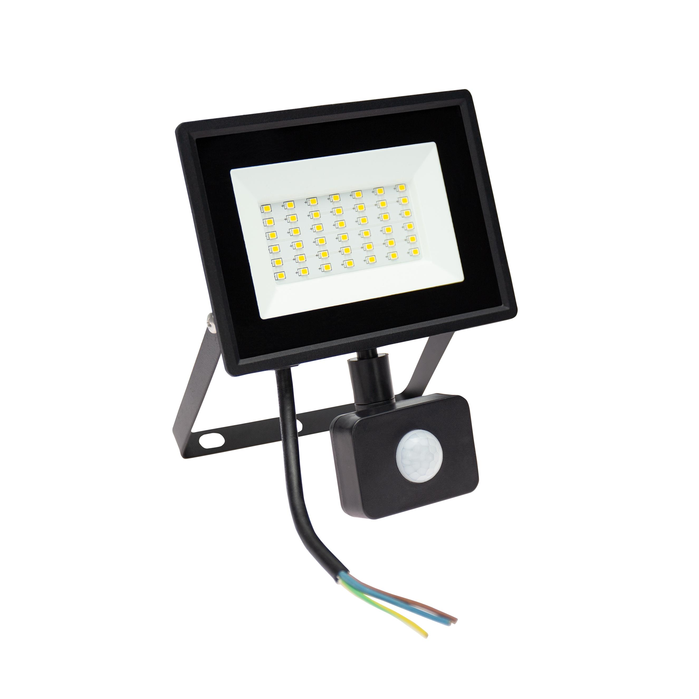 LED REFLEKTOR NOCTIS LUX3 30W PIR SENSOR - STUDENÁ BIELA