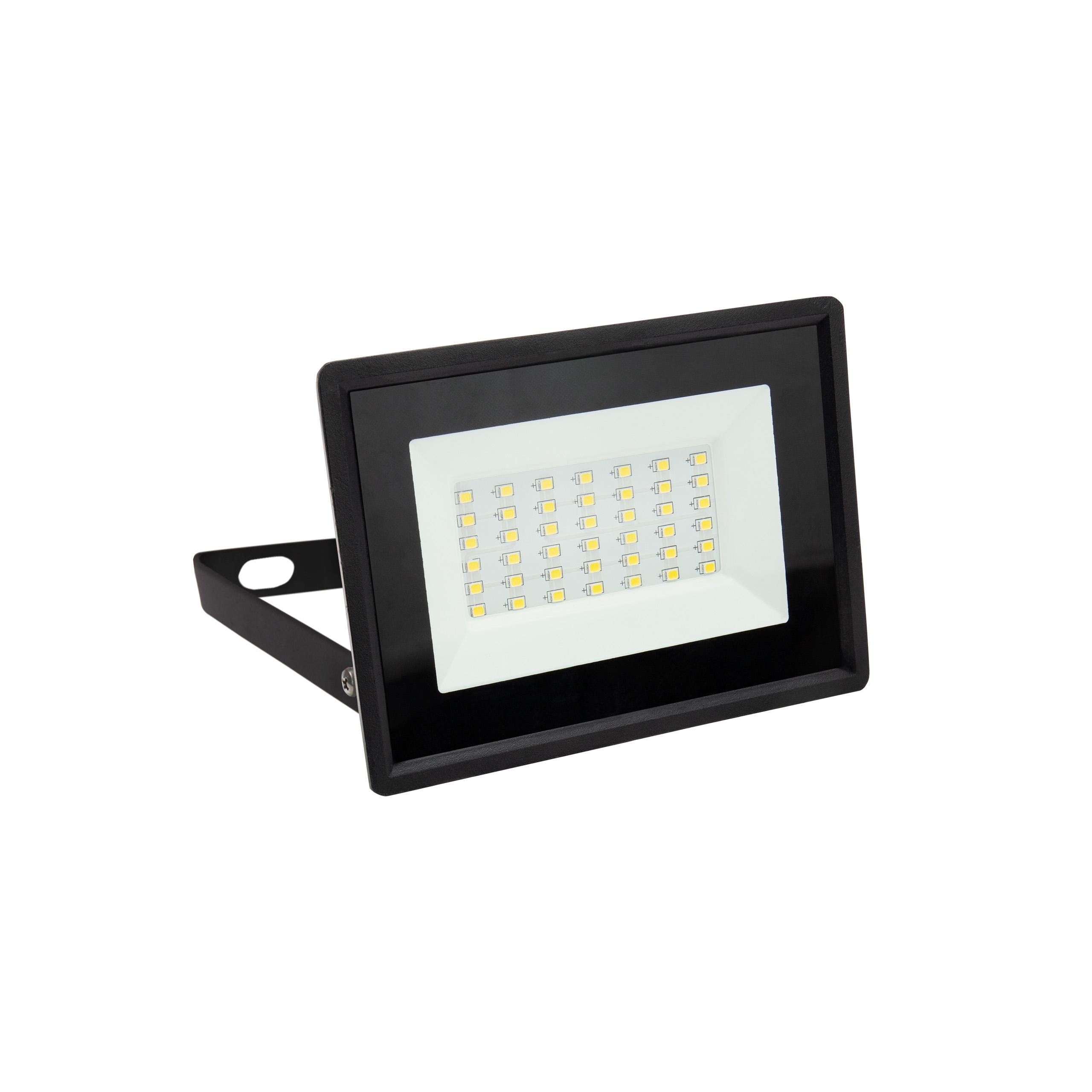 NOCTIS LUX 3 FLOODLIGHT 30W CW 230V IP65 150X110X27MM BLACK