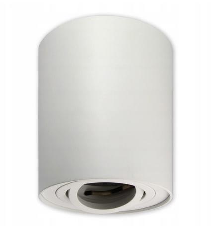 Okrúhle výklopné bodové svietidlo GU10 Ø85x115 mm – Biele