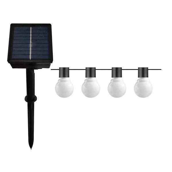 Outdoor Solar String Lights - Milky - G50 7M 20pcs