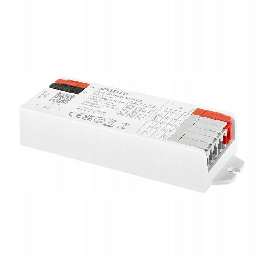 Ovládač LED pásu 5v1 IMLTLED iH5 20A 12-24V RGBBCCT MONO DUAL