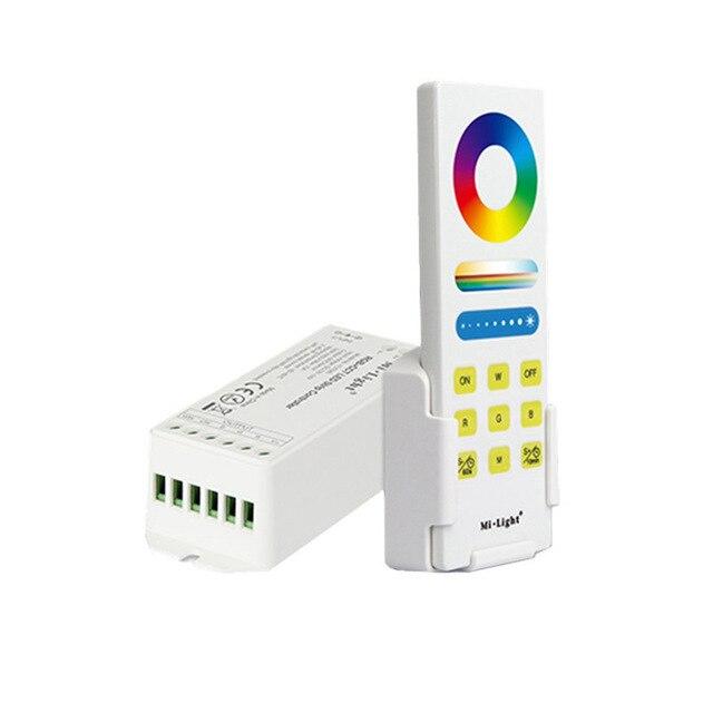 OVLÁDAČ PRE RGB+CCT LED PÁSKY + DIAĽKOVÉ OVLÁDANIE MI-LIGHT RF - FUT045A