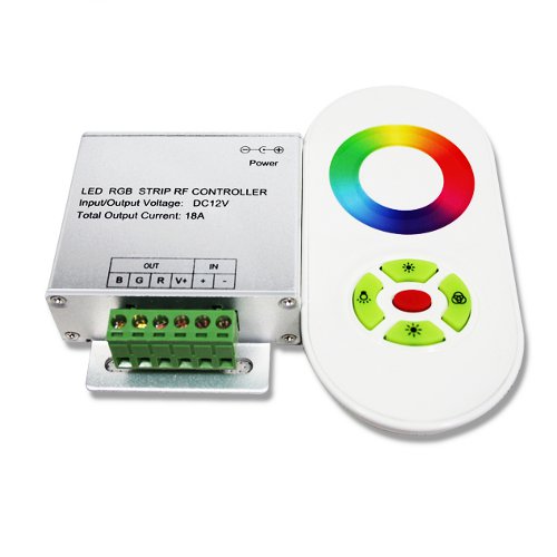 Ovládač dotykový RGB 18A 12V - 24V RF